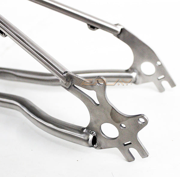 Brompton Disc Brake Titanium Rear Triangle and fork  set 16inch