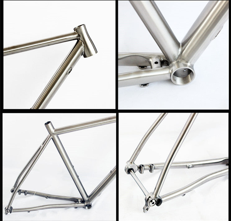 titanium gravel bike frameset Titanium Road bike frame titanium flat mount Bike Frames – TITANIUM BIKE