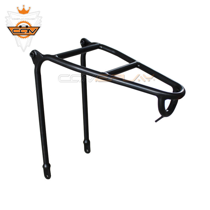 H&H Titanium mini Rear Rack Q Type for Brompton – TITANIUM BIKE